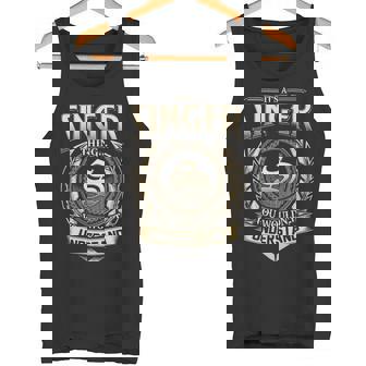 It's A Singer Thing You Wouldn't Understand Name Vintage Tank Top - Thegiftio