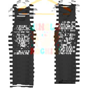 Jingle Bell Rockin' Festive Fun Music Theme Tank Top Tank Top - Monsterry