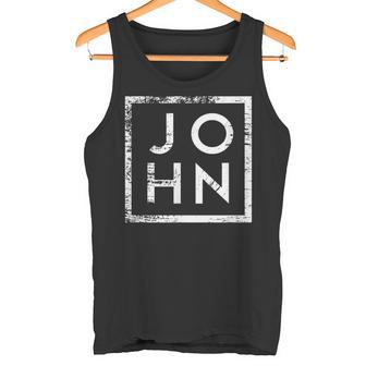 John Minimalism Tank Top - Geschenkecke