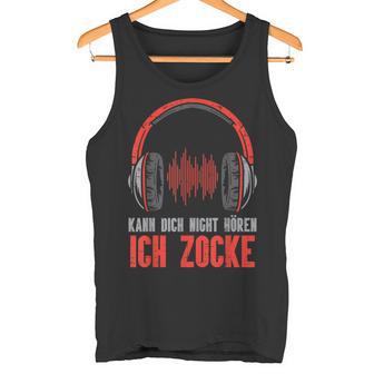 Kann Dich Nicht Hören Ich Zocke Gamer Gamer Gamer Boys' Tank Top - Geschenkecke