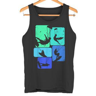 Kitesurfing For Kitesurfers Retro Kitesurf Tank Top - Geschenkecke