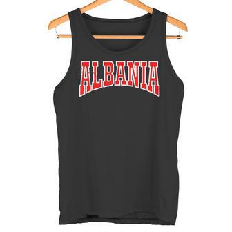 Kosovo Albania Tirana Flag Double Eagle Tank Top - Geschenkecke