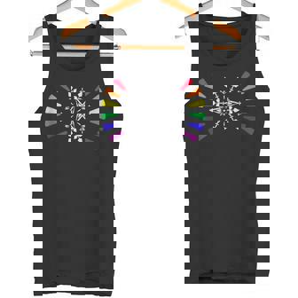 LGBTQ Holiday Season Gay Pride LGBT Christmas Snowflake Tank Top Tank Top - Monsterry