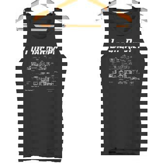 Lunar Rover Vehicle Blueprint Moon Landing Tank Top - Monsterry