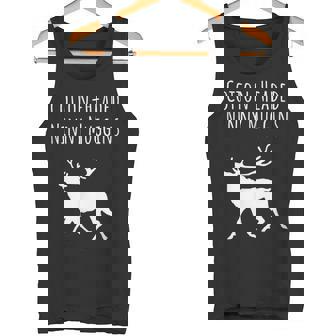 Manly Christmas Happy Holiday Merry Christmas Meme Tank Top - Monsterry