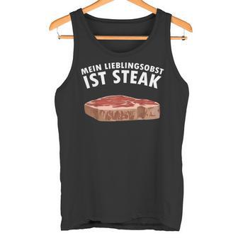 Mein Lieblingsobst Ist Steak Butcher Tank Top - Geschenkecke