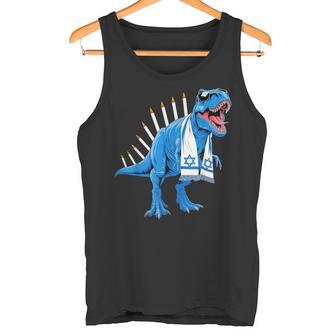 Menorasaurus Rex Menorahsaurus Hannukah Dinosaur Tank Top - Geschenkecke