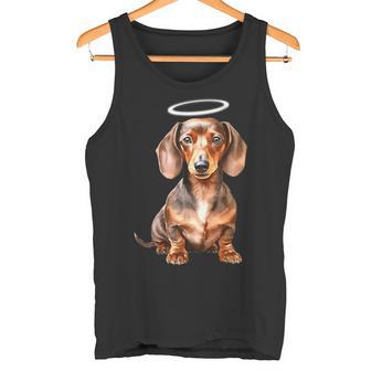 Miniature Dachshund Puppy Angel Tank Top - Geschenkecke