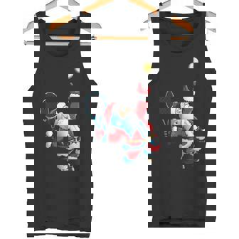 Natale Babbo Natale Tennis Gioco Racchetta Da Tennis Canotta - Novitaregali