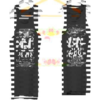 Nene Claus Christmas Ornament Pattern Hat Santa Family Tank Top - Monsterry