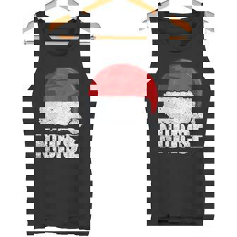 Nurse Christmas Nurse Claus Pj Nurse Pajama Family Matching Tank Top - Monsterry