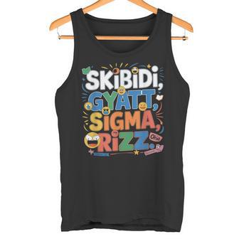 Ohio Skibidi Gyatt Sigma Rizz Tank Top - Geschenkecke