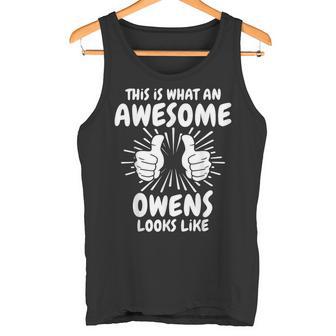 Owens Family Name Owens Last Name Owens Tank Top - Geschenkecke