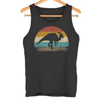 Parasaurolophus Dinosaur Decorative Retrointage Tank Top - Geschenkecke