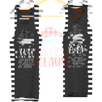 Pawpaw Claus Santa Family Matching Christmas Pajamas Tank Top - Monsterry