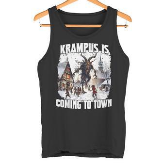 Perchten T For The Krampus Run Legend Figure Kramperl T Krampus Tank Top - Geschenkecke