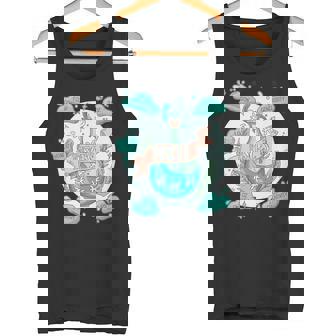 Pisces Potion With Ingredients Magical Astrology Premium Tank Top - Monsterry
