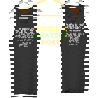 Poet Verse Literature Humor Funny Poetry Lover Tank Top Tank Top - Monsterry