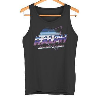 Ralph Name Aestheticaporwave 80S 90S Surname Tank Top - Geschenkecke