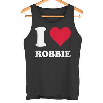 Red Heart I Love Robbie Tank Top - Geschenkecke