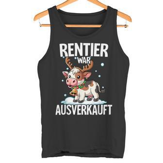 Reindeer War Ausverkauft Christmas Tank Top - Geschenkecke