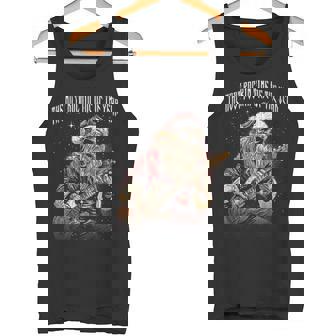 The Most Rockin Time Of The Year Cool Christmas Rock N Roll Tank Top - Monsterry