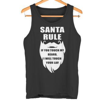 Santa Claus Ho The Beard Clause Is Coming Christmas Tank Top - Monsterry