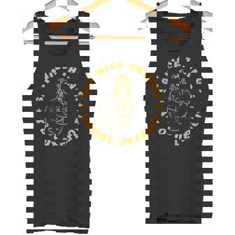 Say Nice Things About Detroit Michigan USA Gun Control Tank Top - Monsterry
