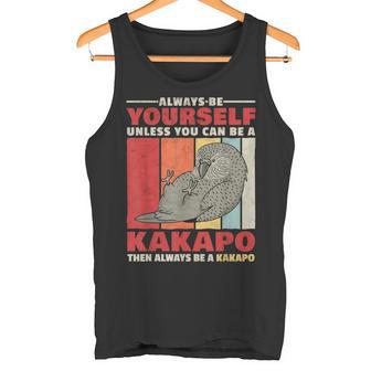 Sei Ein Kakapo New Zealand Parrot Slogan Tank Top - Geschenkecke