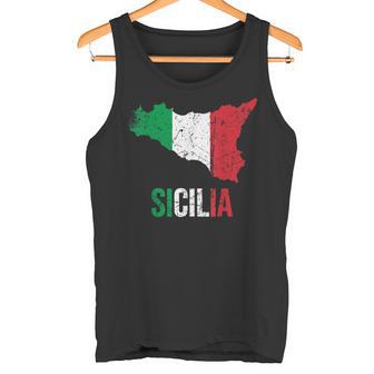 Sicilia Bella Italia Sicily Tank Top - Geschenkecke