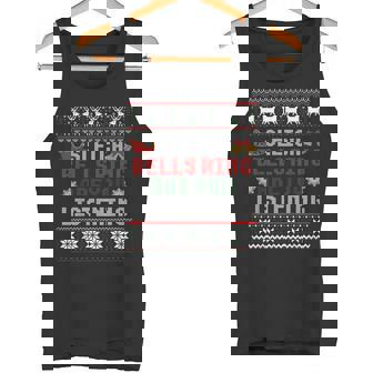 Sleigh Bells Ring Are You Listening Christmas Ugly Sweater Tank Top - Monsterry