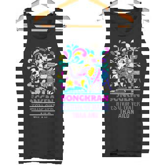 SongKran Festival Of Water Thailand Tank Top - Monsterry