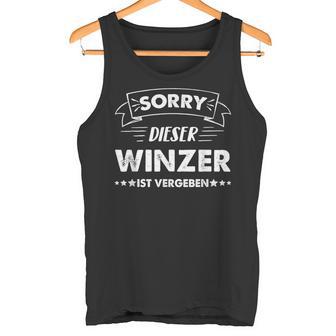 Sorry Dieser Winzer Istgeben Tank Top - Geschenkecke