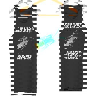 Spiny Lobster Whisperer Crustacean Lobstering Seafood Mudbug Tank Top - Monsterry