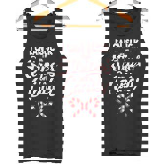 I Can Suck Stripes Off a Candy Cane Christmas Adult Humor Tank Top - Monsterry