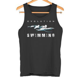 Swimming Evolution Swimmer Sportler Swimming Tank Top - Geschenkecke