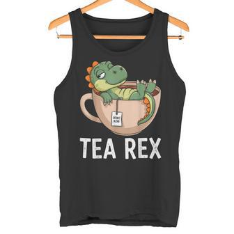 Tea Rex T-Rex Dinosaur Tyrannosaurus Tank Top - Geschenkecke