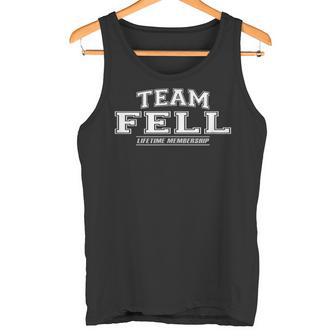 Team Fell Proud Family Name Surname Tank Top - Geschenkecke