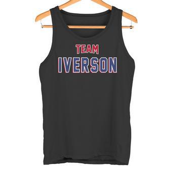 Team Iverson Last Name Proud Family Last Name Tank Top - Geschenkecke