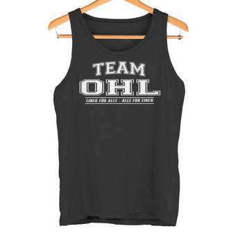 Team Ohl Proud Family Last Name Tank Top - Geschenkecke