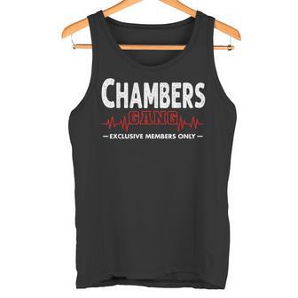 Teamkammern Nachname Lifetime Mitglied Family Nachname Tank Top - Geschenkecke