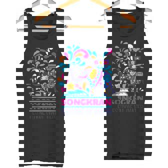 Thailand Songkran Asia Bangkok Phuket Pattaya Souvenir Tank Top Tank Top - Monsterry