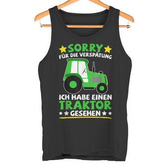 Tractor Trecker Children's Ich Habe Einen Traktor Sehen Tank Top - Geschenkecke