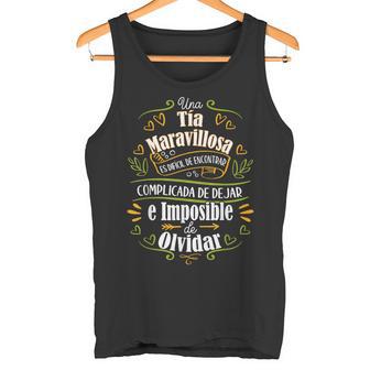 Una Tía Maravillosa Regalo Original Para Mi La Mejor Tia Tank Top - Geschenkecke