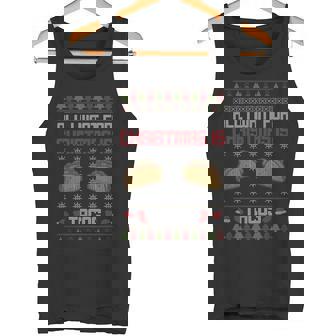 All I Want For Christmas Is Tacos Holiday Mexican Food Tank Top - Monsterry