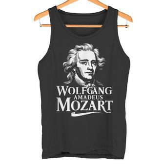 Wolfgang Amadeus Mozart Portrait Salzburg Operaienna Classic Tank Top - Geschenkecke