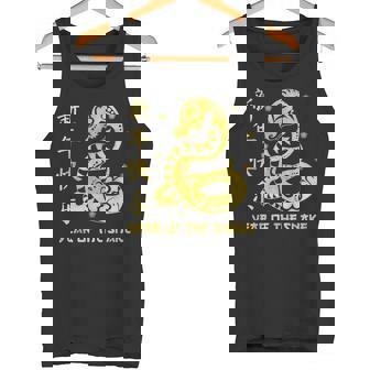 Year Of The Snake Chinese New Year Zodiac Snake Zodiac Sign Tank Top - Monsterry