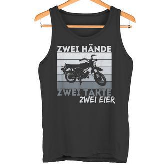 Zwei Hands Zwei Takte Simson Ddr Moped Two Strokeintage Tank Top - Geschenkecke