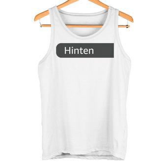 Der Mit Dem Hund Geht Saying Für Das Herrchen Tank Top - Geschenkecke