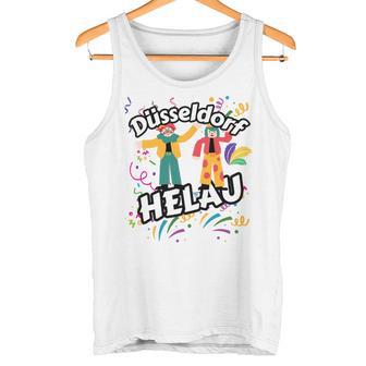 Düsseldorf Helau Carnival Altweiberfastnacht Rose Monday Tank Top - Geschenkecke